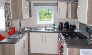 Fully equipped kitchen